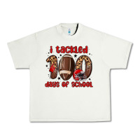 Pistachio i tackled 100 days of school Urban Heavy Tee - MaliasSmallBusiness