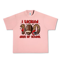 Salmon i tackled 100 days of school Urban Heavy Tee - MaliasSmallBusiness