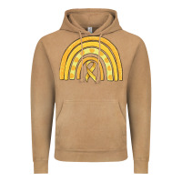 Vintage Camel childhood cancer awareness rainbow Vintage Hoodie - MaliasSmallBusiness