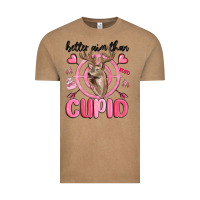 Vintage Coffee better aim than cupid Vintage Tee - MaliasSmallBusiness