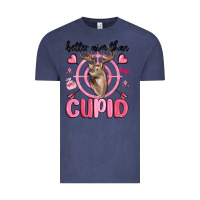 Vintage Denim better aim than cupid Vintage Tee - MaliasSmallBusiness