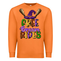 Carrot free broom rides Premium Sweatshirt - CowGirlArtShop