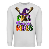 Free Broom Rides Premium Sweatshirt | Teevron
