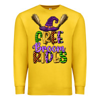 Lemon free broom rides Premium Sweatshirt - CowGirlArtShop