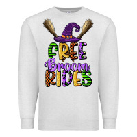 Oatmeal Heather free broom rides Premium Sweatshirt - CowGirlArtShop