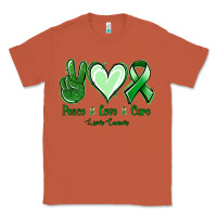 Copper Peace love cure Liver Cancer Classic Tee - NancyCooperArtShop