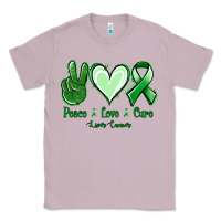 Lilac Peace love cure Liver Cancer Classic Tee - NancyCooperArtShop