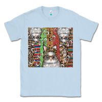 Dusty Blue easter Classic Tee - CowhideDigitalArt