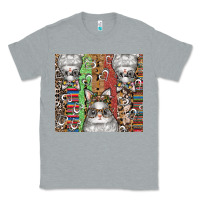 Heather Grey easter Classic Tee - CowhideDigitalArt