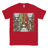 Red easter Classic Tee - CowhideDigitalArt