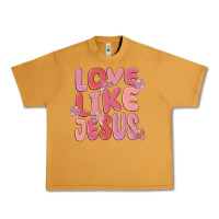 Peanut Butter love like jesus Urban Heavy Tee - MaliasSmallBusiness