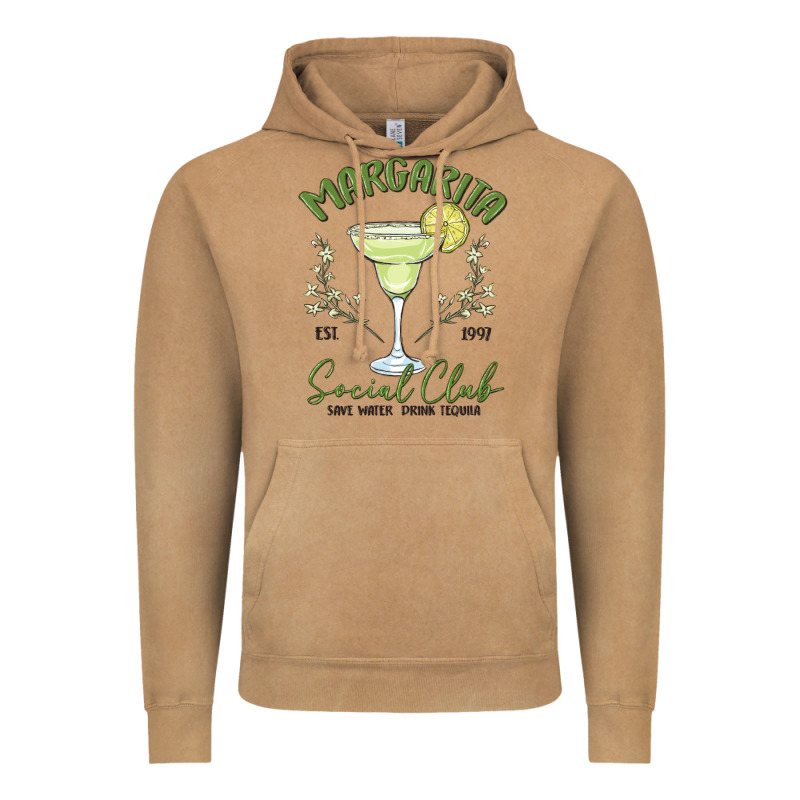 Margarita Social Club Vintage Hoodie by MaliasSmallBusiness | Teevron