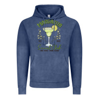 Vintage Denim margarita social club Vintage Hoodie - MaliasSmallBusiness