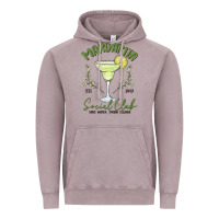 Vintage Zinc margarita social club Vintage Hoodie - MaliasSmallBusiness