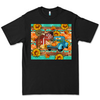 Black Farm life fall barn and truck Premium Tee - Artiststas