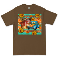 Cacao Farm life fall barn and truck Premium Tee - Artiststas