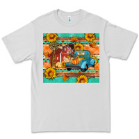 Dove Grey Farm life fall barn and truck Premium Tee - Artiststas