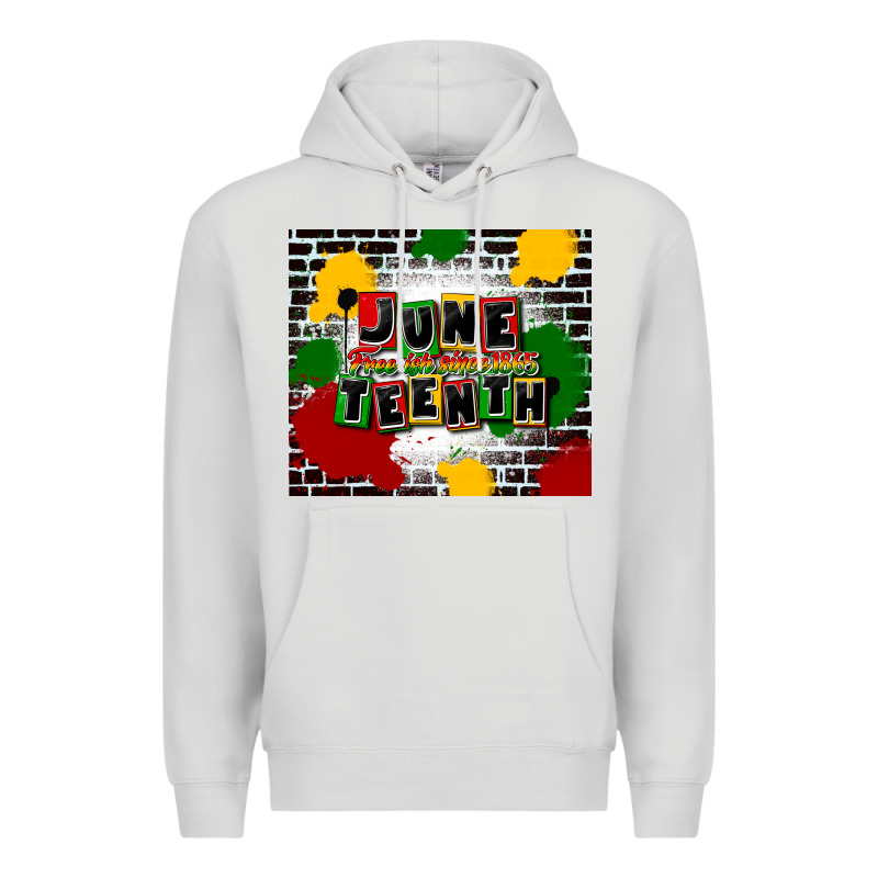 Juneteenth Free Ish Since 1865 Premium Hoodie by CowGirlArtShop | Teevron
