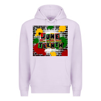 Lilac juneteenth free ish since 1865 Premium Hoodie - CowGirlArtShop