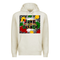 Oatmeal Heather juneteenth free ish since 1865 Premium Hoodie - CowGirlArtShop