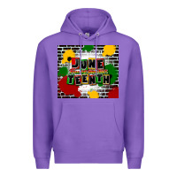 Purple juneteenth free ish since 1865 Premium Hoodie - CowGirlArtShop