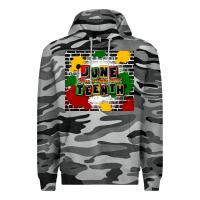 Slate Camo juneteenth free ish since 1865 Premium Hoodie - CowGirlArtShop
