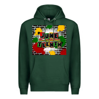 Sports Green juneteenth free ish since 1865 Premium Hoodie - CowGirlArtShop