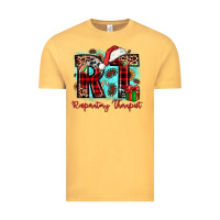 Vintage Mustard christmas rt respiratory therapist Vintage Tee - JahusDesignShop