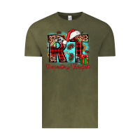 Vintage Olive christmas rt respiratory therapist Vintage Tee - JahusDesignShop