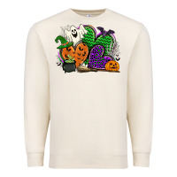 Sandshell halloween heart Premium Sweatshirt - CowGirlArtShop