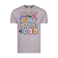 Vintage Zinc i will sing of the goodness of god Vintage Tee - MaliasSmallBusiness