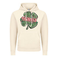 Vintage Artic leopard shamrock mama Vintage Hoodie - MaliasSmallBusiness