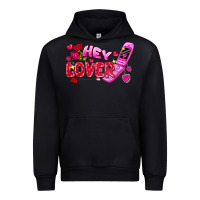 Black hey lover flip phone Urban Hoodie - FaDigitalArtStudio