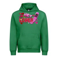 Emerald hey lover flip phone Urban Hoodie - FaDigitalArtStudio