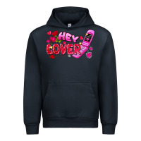 Navy hey lover flip phone Urban Hoodie - FaDigitalArtStudio