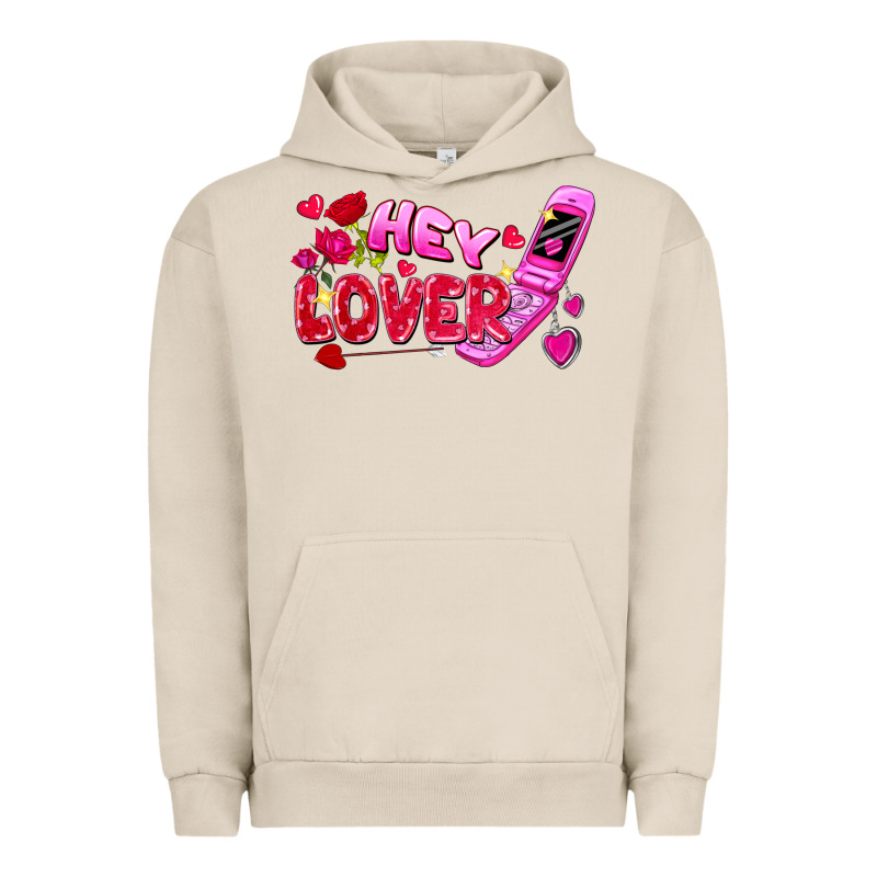 Hey Lover Flip Phone Urban Hoodie by FaDigitalArtStudio | Teevron