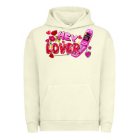 Pigment Pistachio hey lover flip phone Urban Hoodie - FaDigitalArtStudio