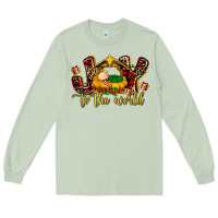 Matcha Baby Jesus Joy To The World Long Sleeve Tee - MaliasSmallBusiness