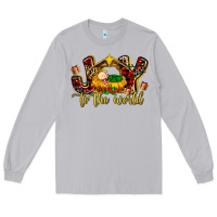 Moon Dust Baby Jesus Joy To The World Long Sleeve Tee - MaliasSmallBusiness