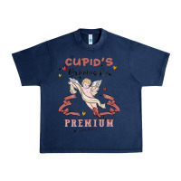 Navy cupids brewing company Urban Heavy Tee - MaliasSmallBusiness