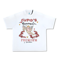 White cupids brewing company Urban Heavy Tee - MaliasSmallBusiness