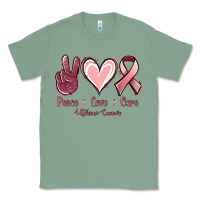 Sage Peace love cure Uterine Cancer Classic Tee - NancyCooperArtShop