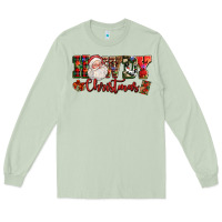 Matcha Howdy Christmas Santa Long Sleeve Tee - NancyCooperArtShop