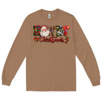 Toasted Coconut Howdy Christmas Santa Long Sleeve Tee - NancyCooperArtShop