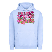 Pigment Grape Ice Valentine's Day Only Good Vibes Urban Hoodie - FaDigitalArtStudio