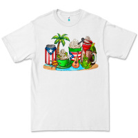 White puerto rico coffee cups Premium Tee - AdoDesignShop