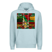 Blue Mist juneteenth freedom since 1865 Premium Hoodie - CowGirlArtShop