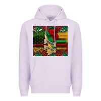 Lilac juneteenth freedom since 1865 Premium Hoodie - CowGirlArtShop