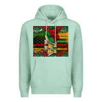 Seafoam juneteenth freedom since 1865 Premium Hoodie - CowGirlArtShop