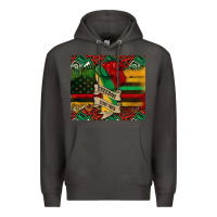 Smoke juneteenth freedom since 1865 Premium Hoodie - CowGirlArtShop